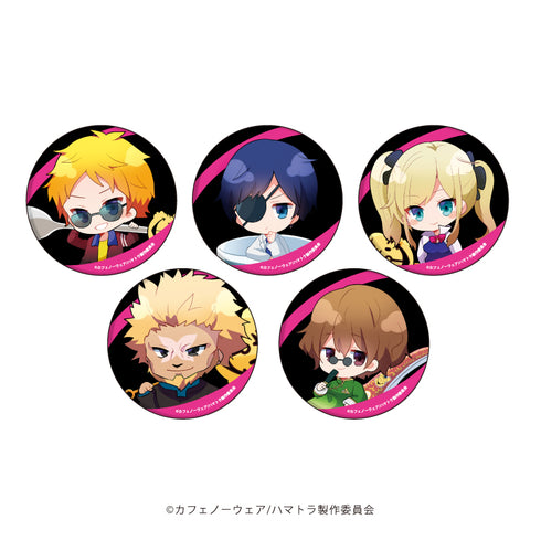 『ハマトラ』缶バッジ 02/BOX (全5種)(フォトきゃらイラスト)