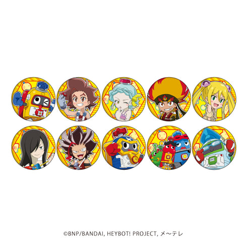 『ヘボット!』缶バッジ 02/BOX(全10種)