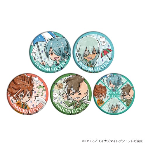 『イナズマイレブン』缶バッジ 13 / (全5種) (グラフアート) BOX