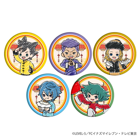 『イナズマイレブン オリオンの刻印』缶バッジ 23/ワールドツアーver. BOX(全5種)(グラフアート)