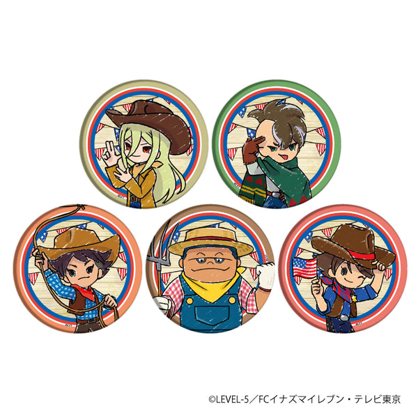 『イナズマイレブン オリオンの刻印』缶バッジ 25/ワールドツアーver. BOX(全5種)(グラフアート)