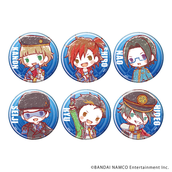 『アイドルマスターSideM』缶バッジ 08/ビーストクロニクル ~炎をまといし獣~ BOX(全6種)(グラフアート)