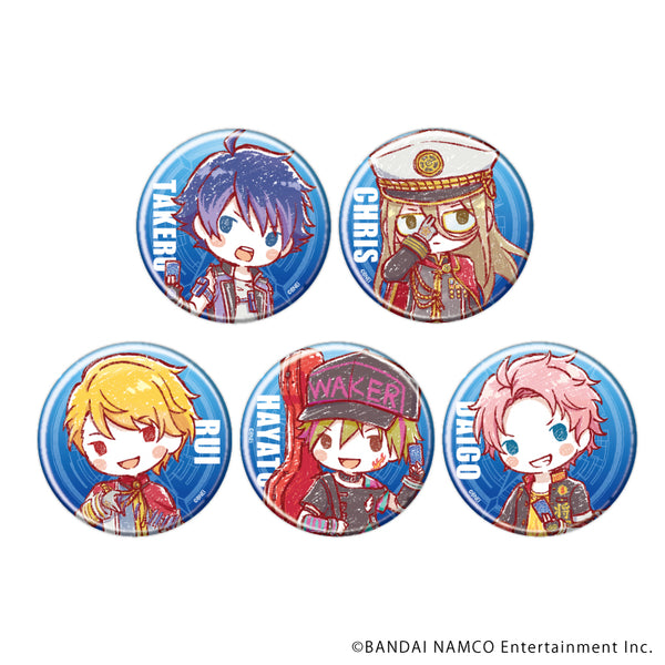 『アイドルマスターSideM』缶バッジ 09/ビーストクロニクル ~Risin' Soul~ BOX(全5種)(グラフアート)