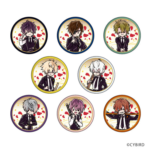 『イケメン戦国◆時をかける恋』缶バッジ 04/スーツVer. BOX(全8種)(グラフアート)