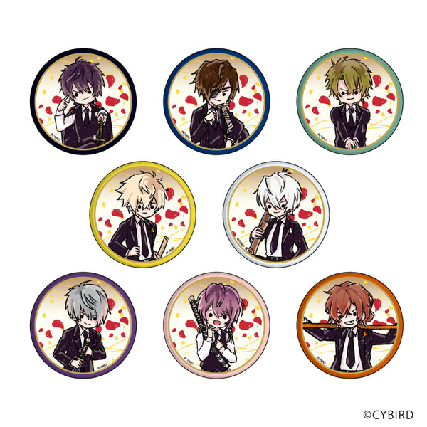 『イケメン戦国◆時をかける恋』缶バッジ 04/スーツVer. BOX(全8種)(グラフアート)