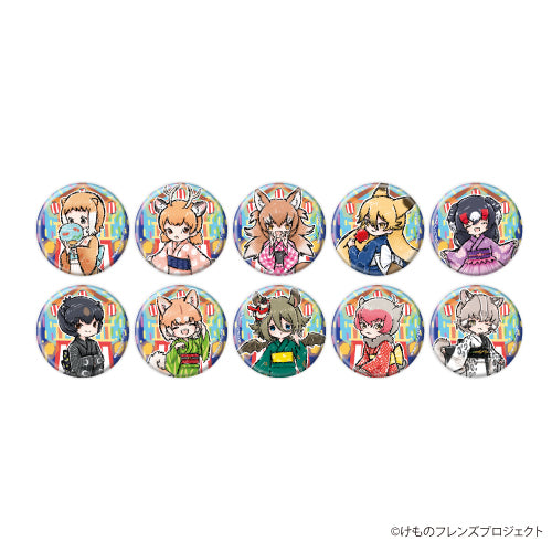 『けものフレンズ』缶バッジ 08/夏祭りver. BOX(全10種)(グラフアート)