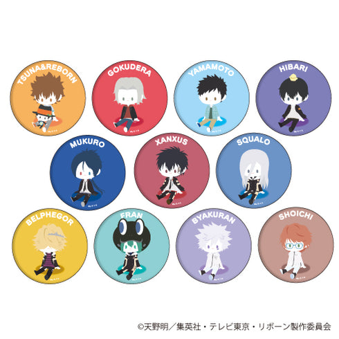 『家庭教師ヒットマンREBORN!』缶バッジ 34/(全11種)(ぽすてる) BOX