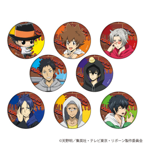 『家庭教師ヒットマンREBORN!』缶バッジ 35/(全8種)ストリートギャングver. BOX