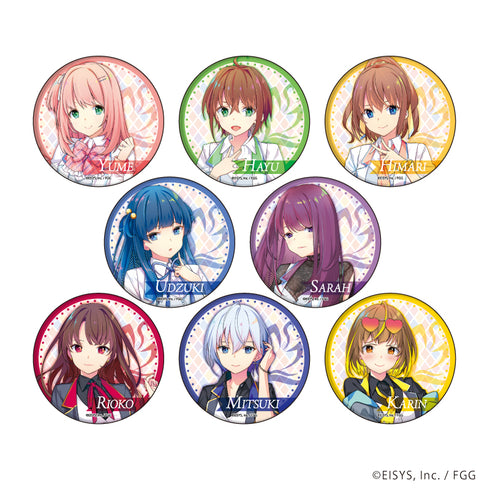『舞歌ファンタジア』缶バッジ 01/BOX(全8種)