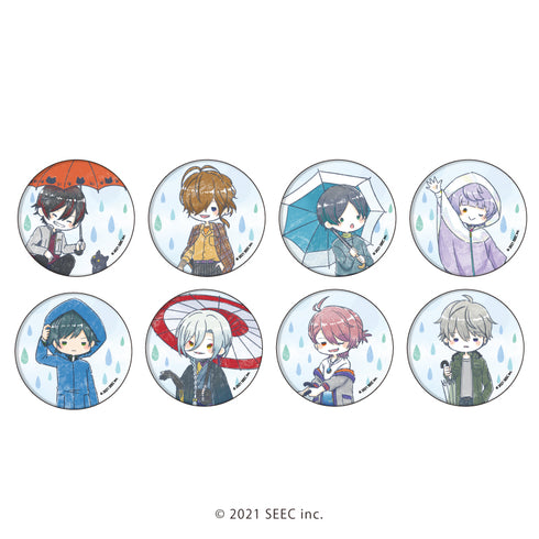 『ミリオンダラーボーイズ』缶バッジ 02/梅雨ver. BOX(全8種)(グラフアート)