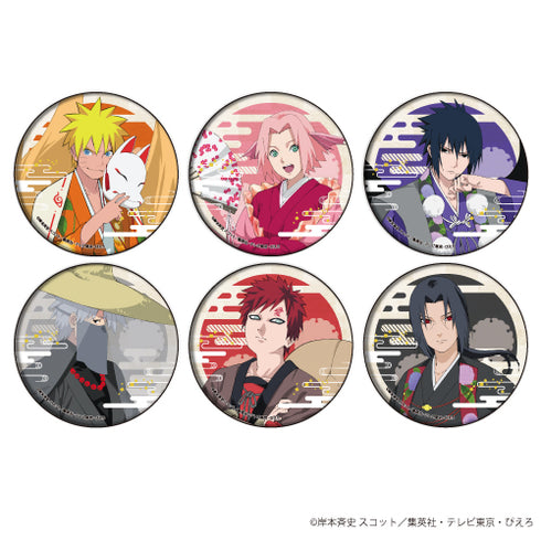 『NARUTO-ナルト-』&『BORUTO』缶バッジ 01 / 百鬼夜行ver. (全6種) BOX