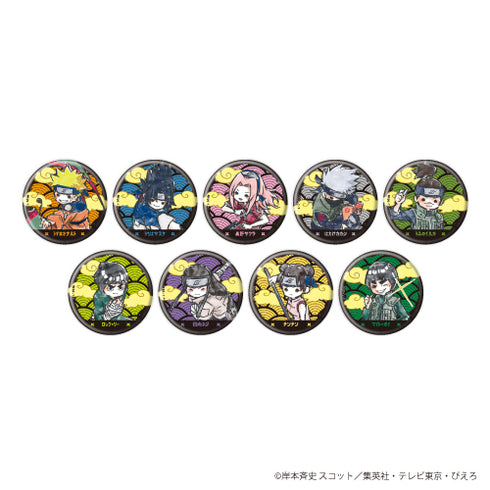 『NARUTO-ナルト-』缶バッジ 01/BOX (全9種)(グラフアート)