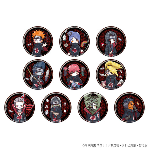 『NARUTO-ナルト- 疾風伝』缶バッジ 03/BOX(全10種)(グラフアート)