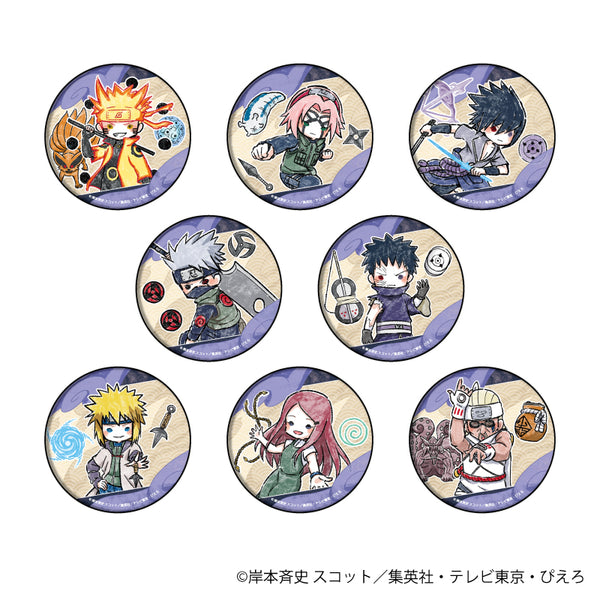 『NARUTO-ナルト- 疾風伝』缶バッジ 04/BOX(全8種)(グラフアート)