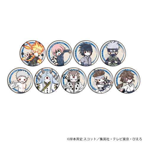 『NARUTO-ナルト- 疾風伝』缶バッジ 06/BOX(全9種)(グラフアート)