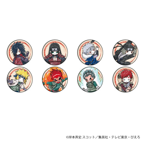 『NARUTO-ナルト- 疾風伝』缶バッジ 07/BOX(全8種)(グラフアート)