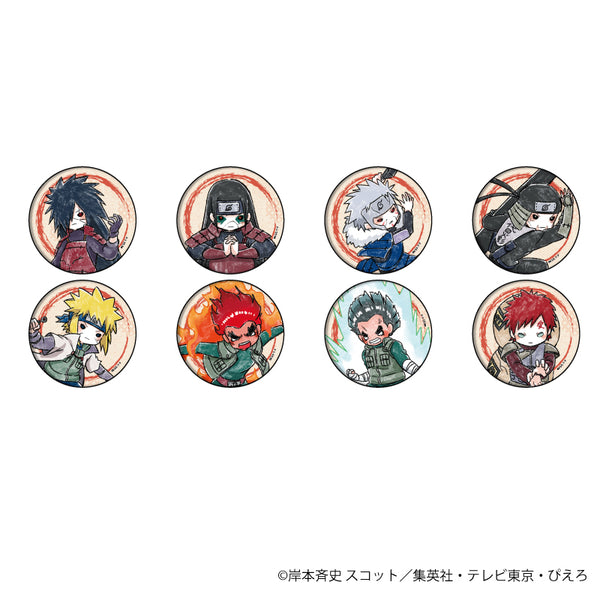 『NARUTO-ナルト- 疾風伝』缶バッジ 07/BOX(全8種)(グラフアート)