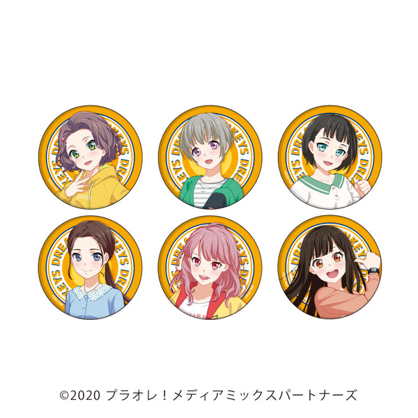 『プラオレ!~SMILE PRINCESS~』缶バッジ 02/先輩セットver. BOX(全6種)