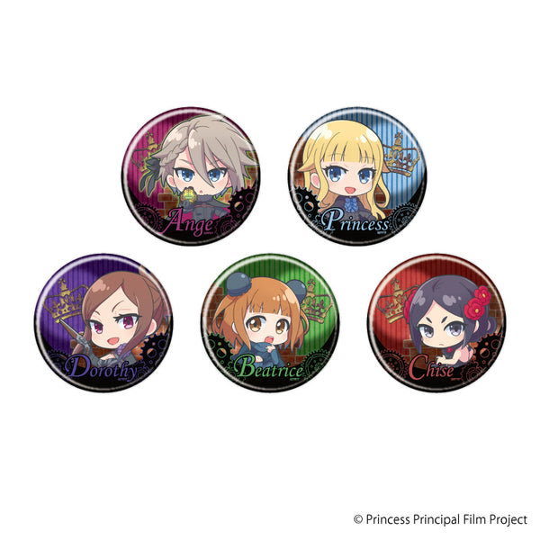 『プリンセス・プリンシパル Crown Handler』缶バッジ 02/BOX(全5種)(ミニキャラ)