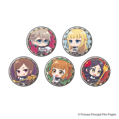 『プリンセス・プリンシパル Crown Handler』缶バッジ 03/お茶会ver. BOX(全5種)(ミニキャラ)