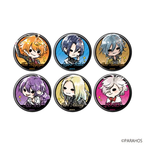 『パラホス』缶バッジ 01 / (全6種) BOX