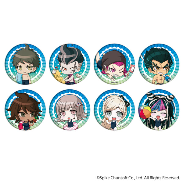 『スーパーダンガンロンパ2 さよなら絶望学園』缶バッジ 01/BOX(全8種)(ミニキャラ)