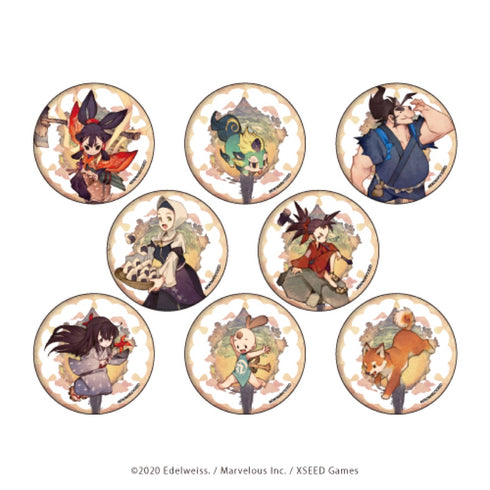 『天穂のサクナヒメ』缶バッジ 01/BOX(全8種)