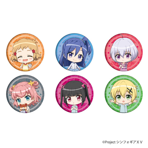 『戦姫絶唱シンフォギアXV』缶バッジ 13/BOX(全6種)(ミニキャラ)