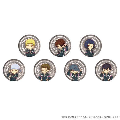 『新テニスの王子様』缶バッジ 02/不動峰中学校ver.BOX(全7種)(レトロアート)