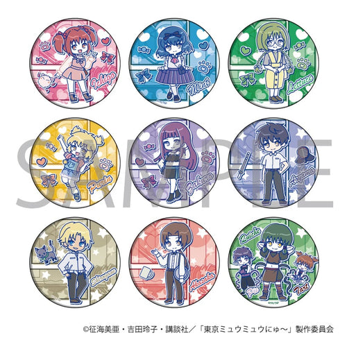 『東京ミュウミュウ にゅ~』缶バッジ 02 / BOX (全9種)(Candy art)