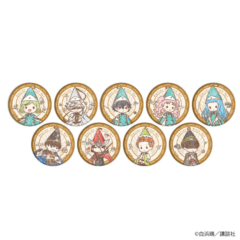とんがり帽子のアトリエ　缶バッジ とんがり帽子のアトリエ 表紙イラスト 缶バッジ 3個セット ver.C