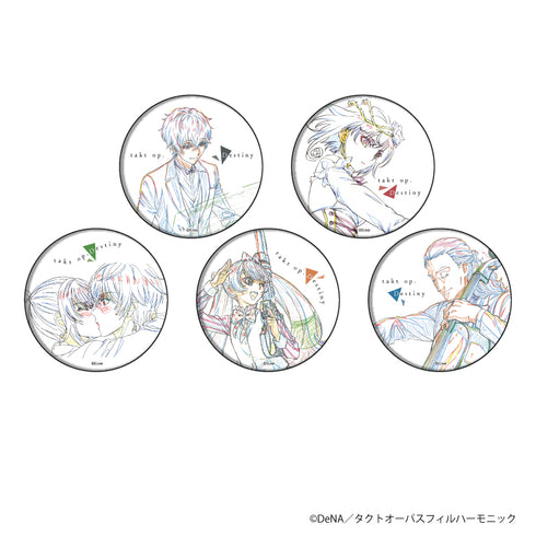 『takt op.Destiny』原画デザイン 缶バッジBOX 全5種