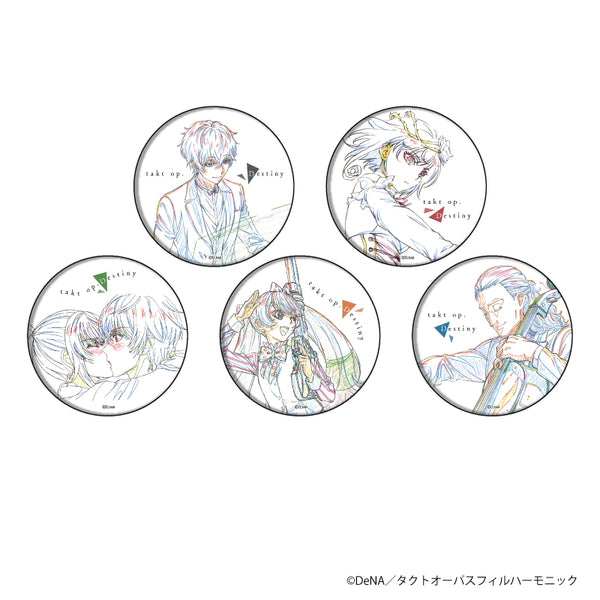 『takt op.Destiny』原画デザイン 缶バッジBOX 全5種
