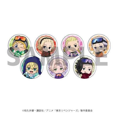 『東京リベンジャーズ』缶バッジ 21/BOX(全7種) スノーウェアver.(ミニキャライラスト)