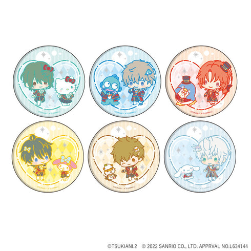 『ツキウタ。 THE ANIMATION 2×サンリオキャラクターズ』缶バッジ 04/BOX(全6種)