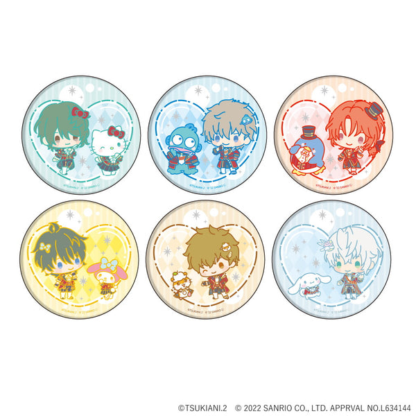 『ツキウタ。 THE ANIMATION 2×サンリオキャラクターズ』缶バッジ 04/BOX(全6種)
