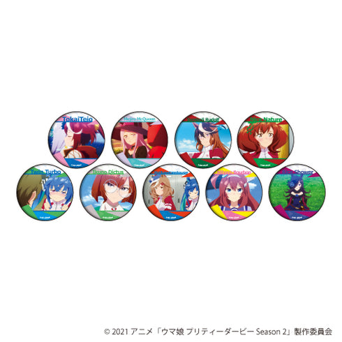 『ウマ娘 プリティーダービー Season 2』缶バッジ 01(全9種)BOX
