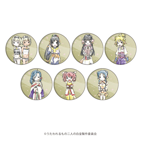 『うたわれるもの 二人の白皇』缶バッジ 03/B BOX (全7種)(グラフアートイラスト)