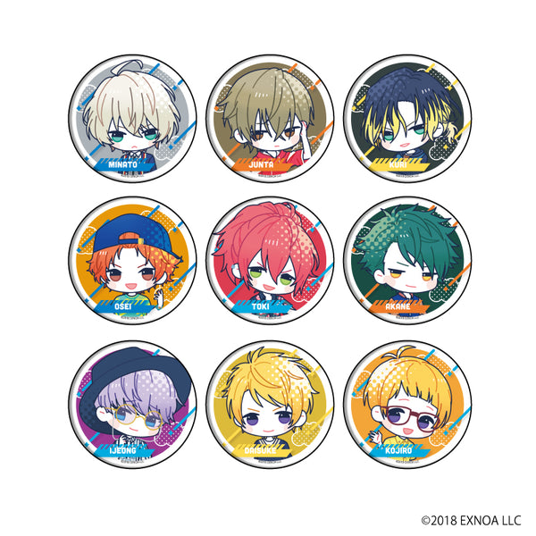 『ウインドボーイズ!』缶バッジ 04/私服ver. BOX(全9種) A(POP Art)