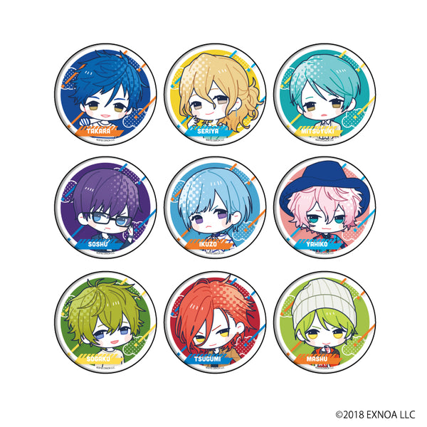『ウインドボーイズ!』缶バッジ 05/私服ver. BOX(全9種) B(POP Art)