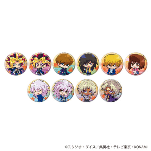 『遊☆戯☆王デュエルモンスターズ』缶バッジ 06/紅葉ver.BOX (全10種)(ミニキャラ)