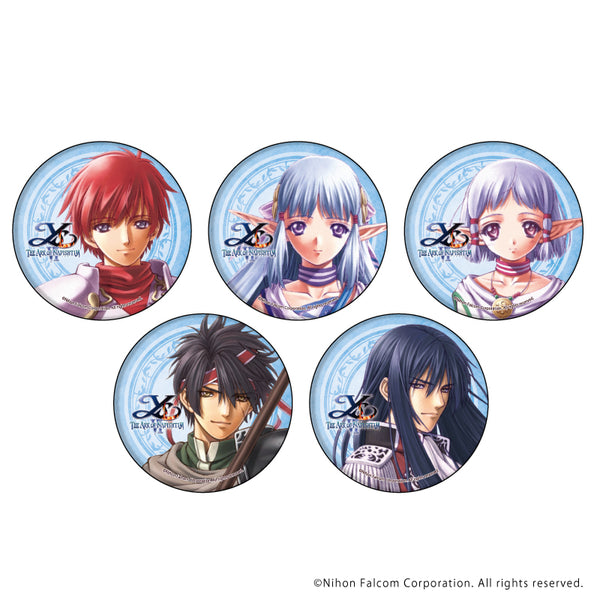 『イースⅥ』缶バッジ 01/BOX(全5種)