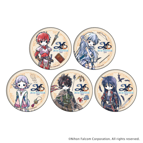 『イースⅥ』缶バッジ 02/BOX(全5種)(グラフアート)