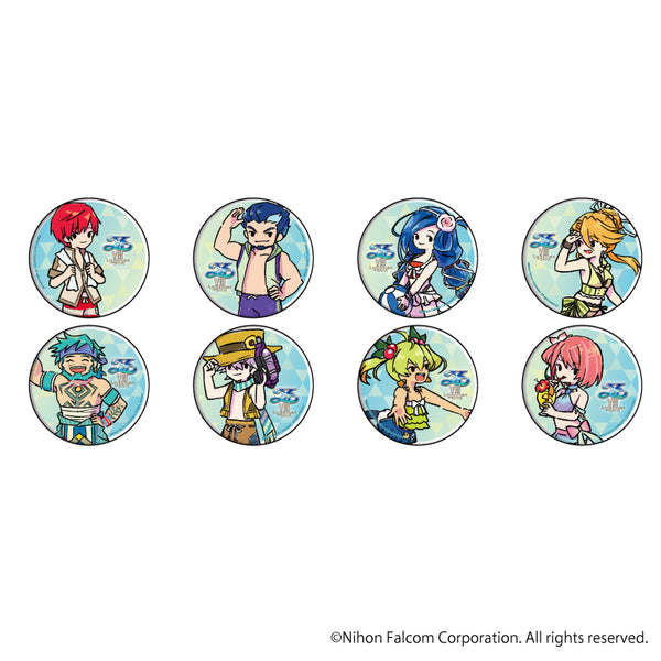 『イースⅧ』缶バッジ 01/BOX(全8種)(グラフアート)