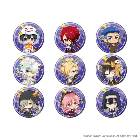 『イースⅨ』缶バッジ05/ハロウィンver.BOX(全9種)(ミニキャラ)