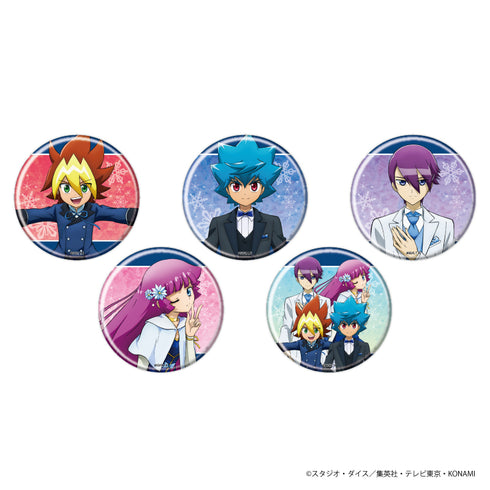 『遊☆戯☆王SEVENS』缶バッジ 05/冬ver.BOX (全5種)(描き下ろし)