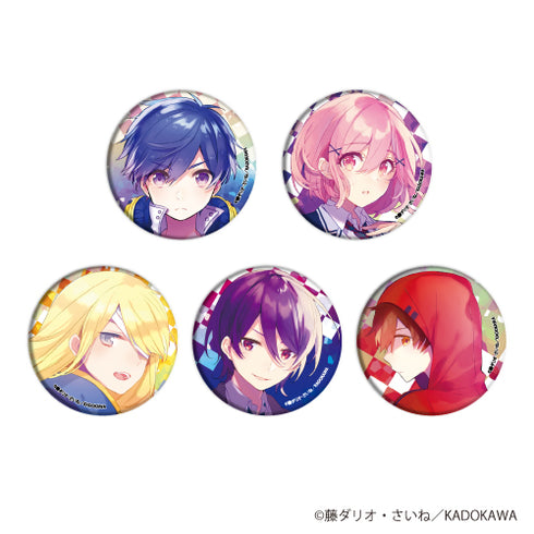 『絶体絶命ゲーム』缶バッジ 01/BOX (全5種)