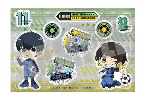 『ブルーロック』ステッカー 潔 世一&蜂楽 廻 BATTLE ver.