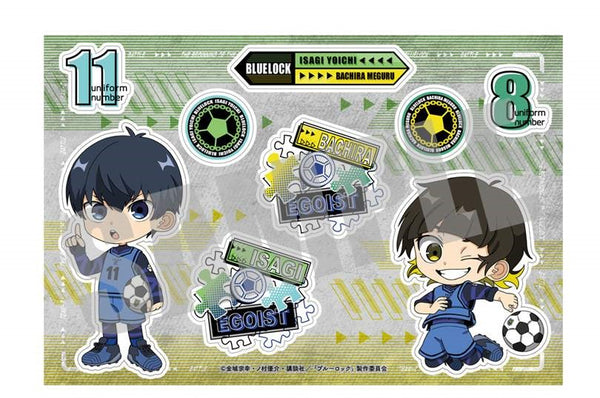 『ブルーロック』ステッカー 潔 世一&蜂楽 廻 BATTLE ver.