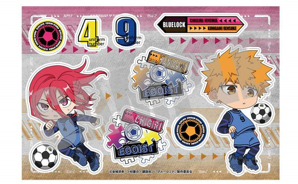 『ブルーロック』ステッカー 國神 錬介&千切 豹馬 BATTLE ver.